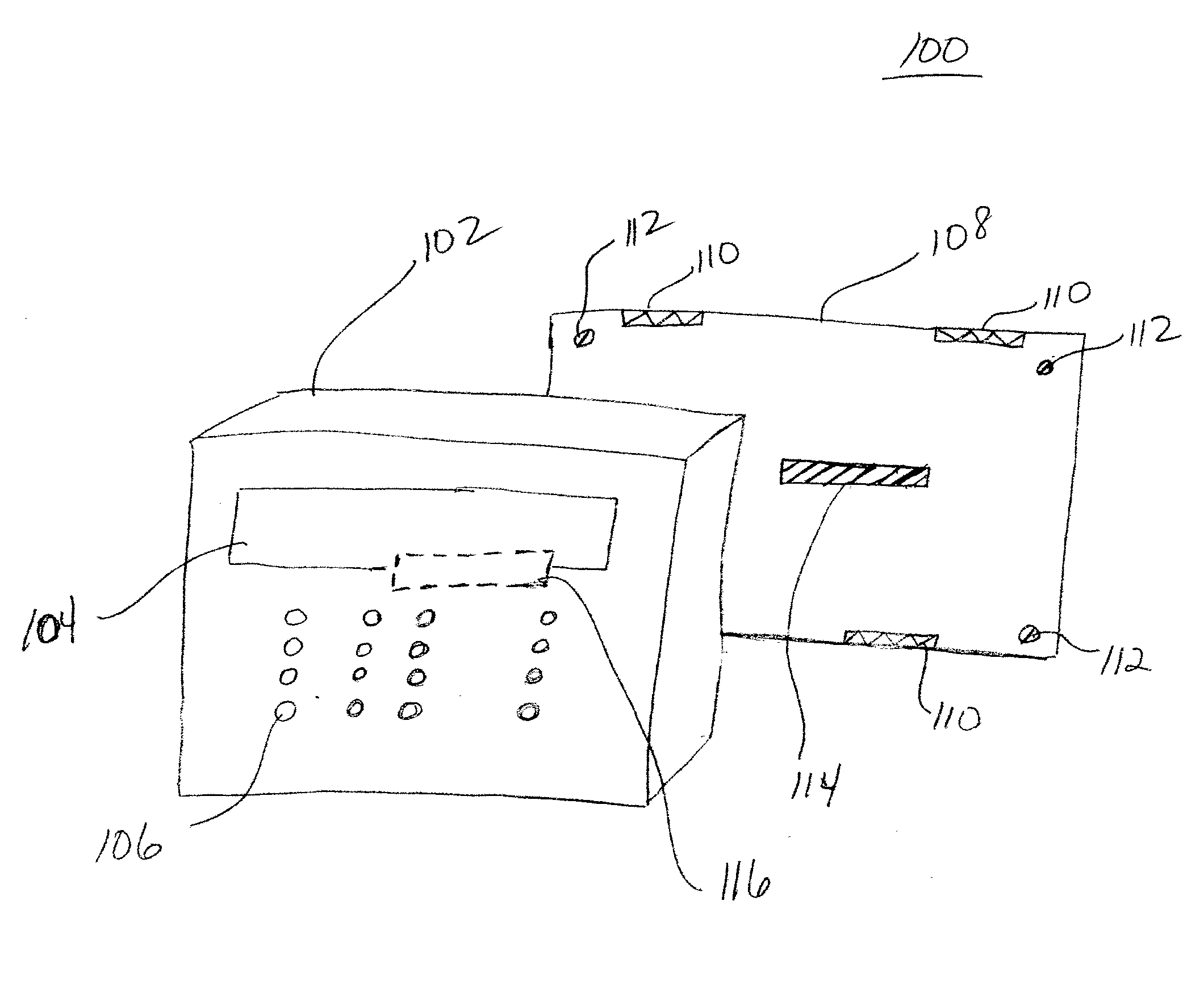 Keypad for a security system