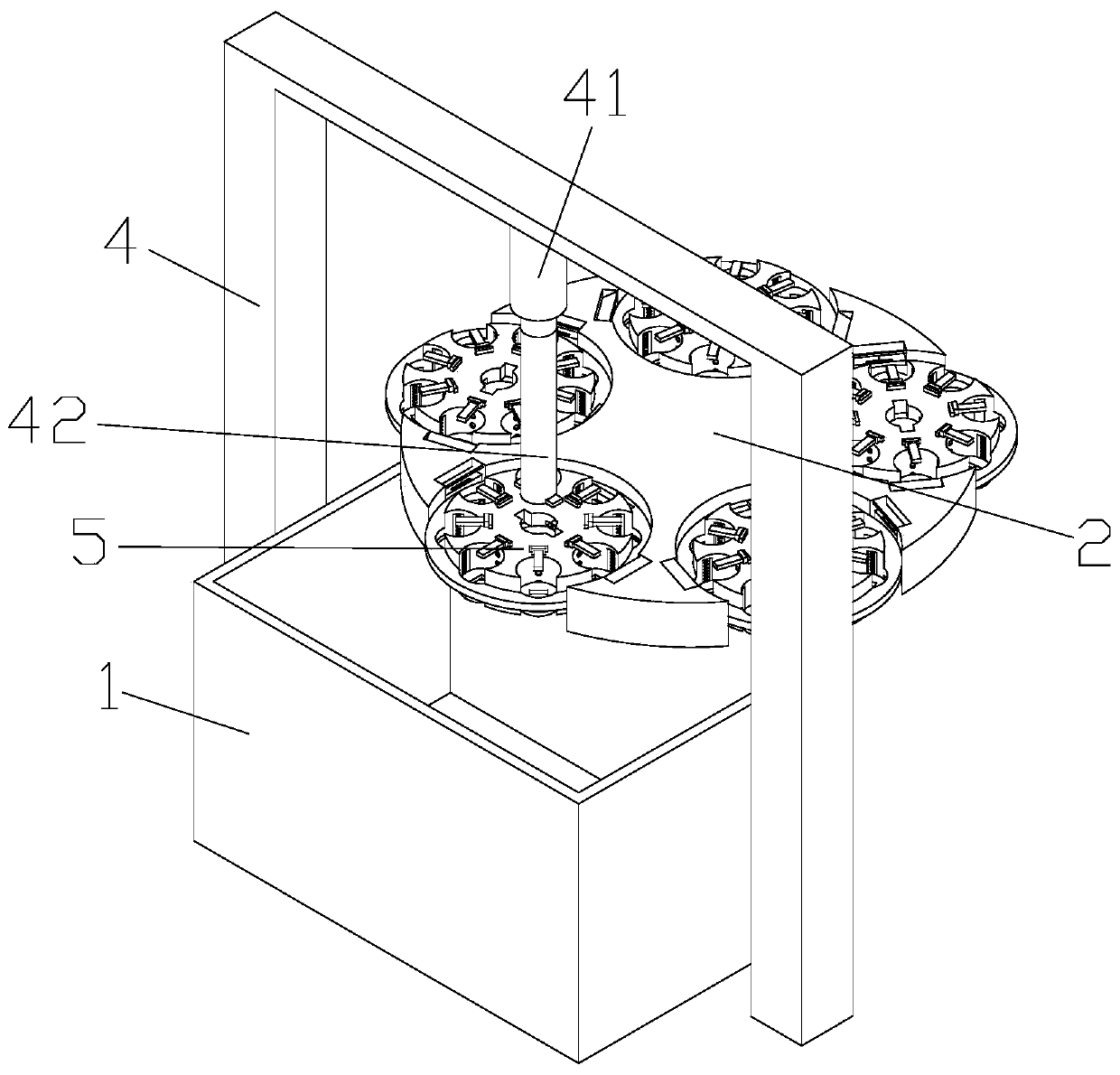 Machining device for producing external balance thermal expansion valves of QPW5 automobile air conditioner