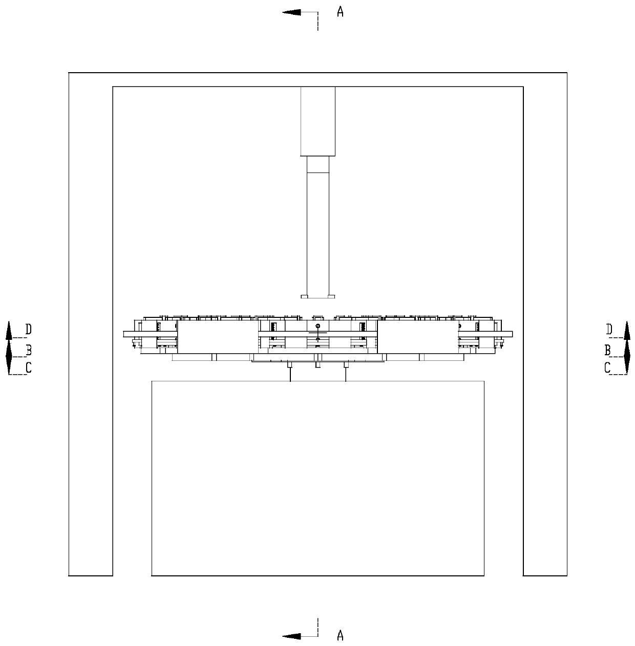 Machining device for producing external balance thermal expansion valves of QPW5 automobile air conditioner