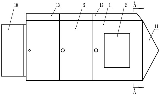 Conveyor for coal gangue feeding