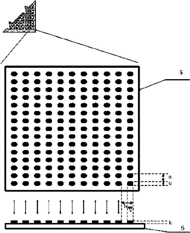 Polarization brightened type photonic crystal optical thin film