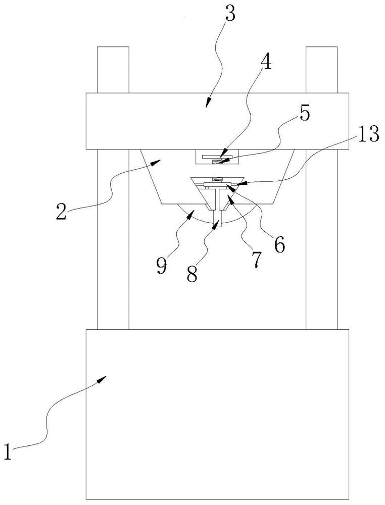 Superfine metal composite fiber test fixture