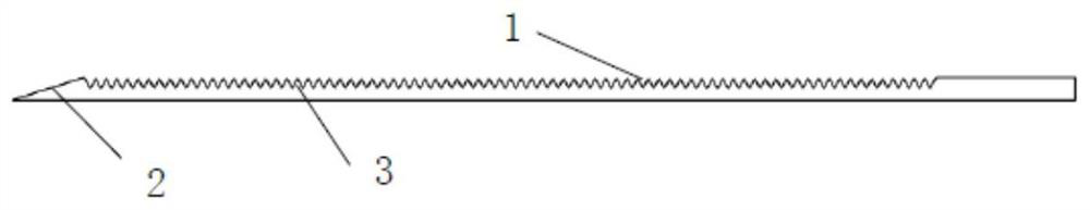 Micro-nano drag reduction structure for high-altitude and high-speed environment