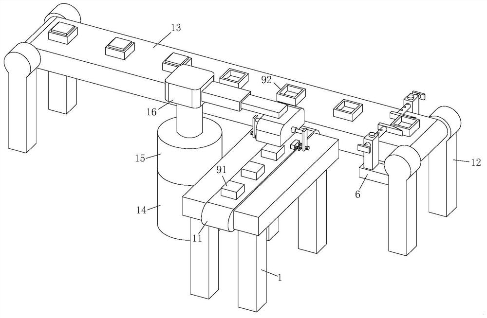 Feeding and plate arranging equipment