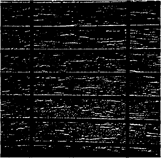 Batch-scraping brick construction technology