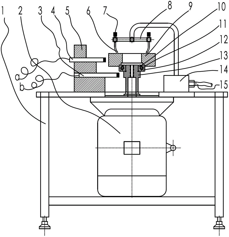 Method and device for measuring contact angle of ball bearing