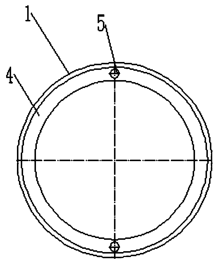 Collision damper with thickening liquid elasticity