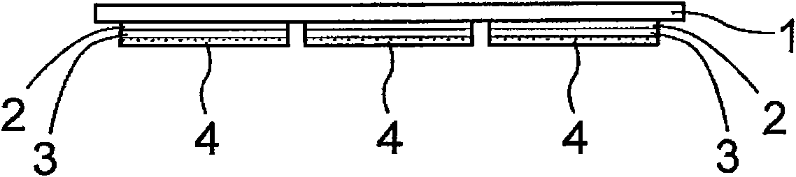 Method of forming a backside electrode for use in a thin film solar cell