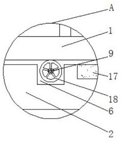 Raw material storage device for aluminum hot processing