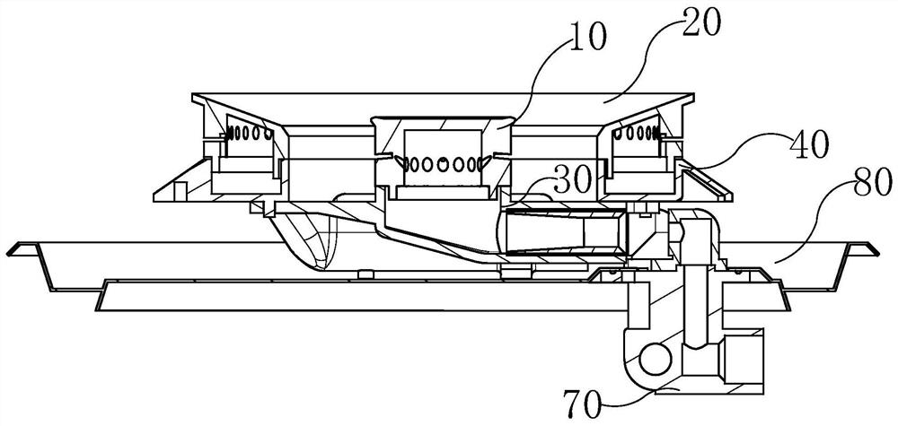 Kitchen range burner and making method thereof