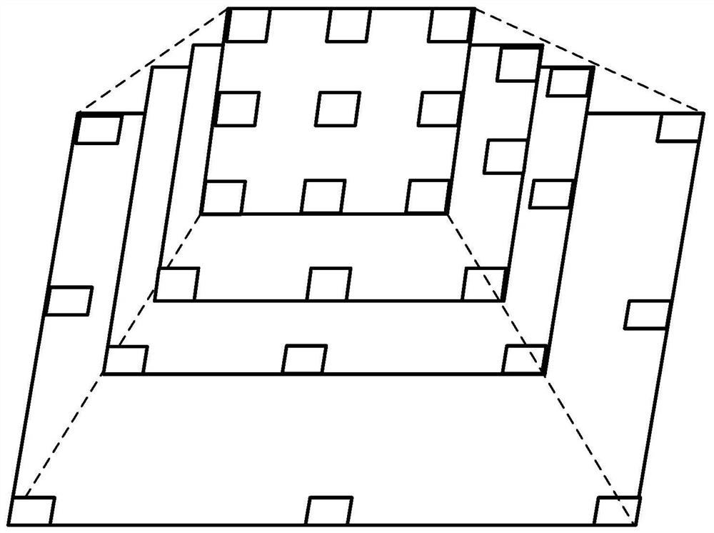 Method for counting targets in remote sensing image based on attention mechanism