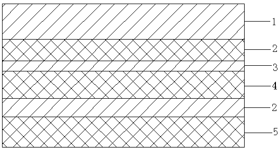 Coldly-stamped formed composite hard plate and production process