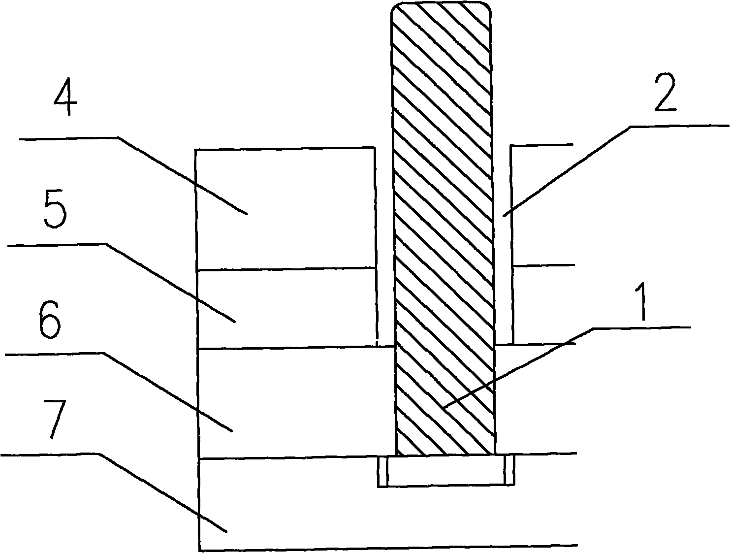 Guide sleeve removing device in die