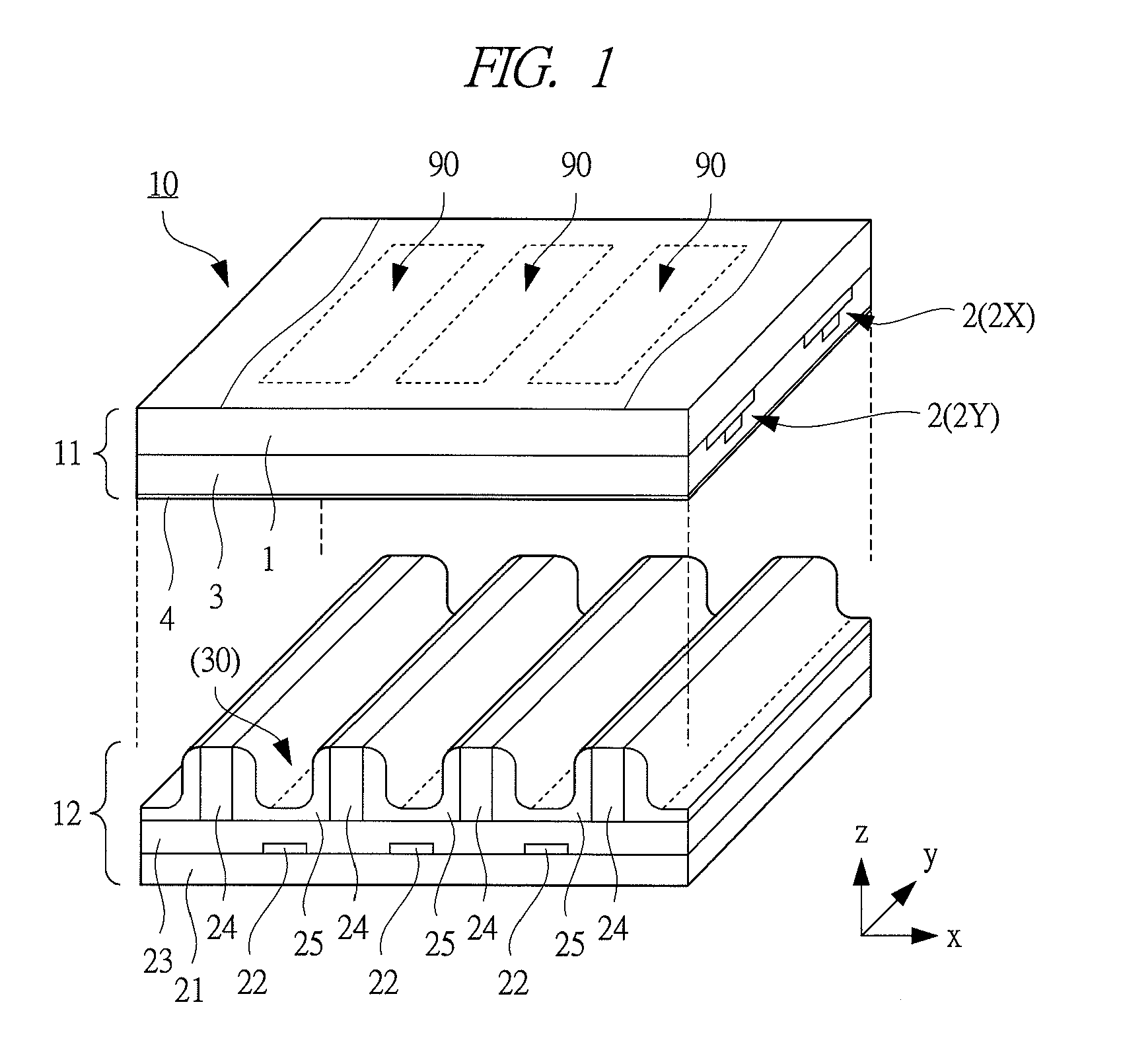 Plasma display panel and method of manufacturing the same, and discharge stabilizer powder