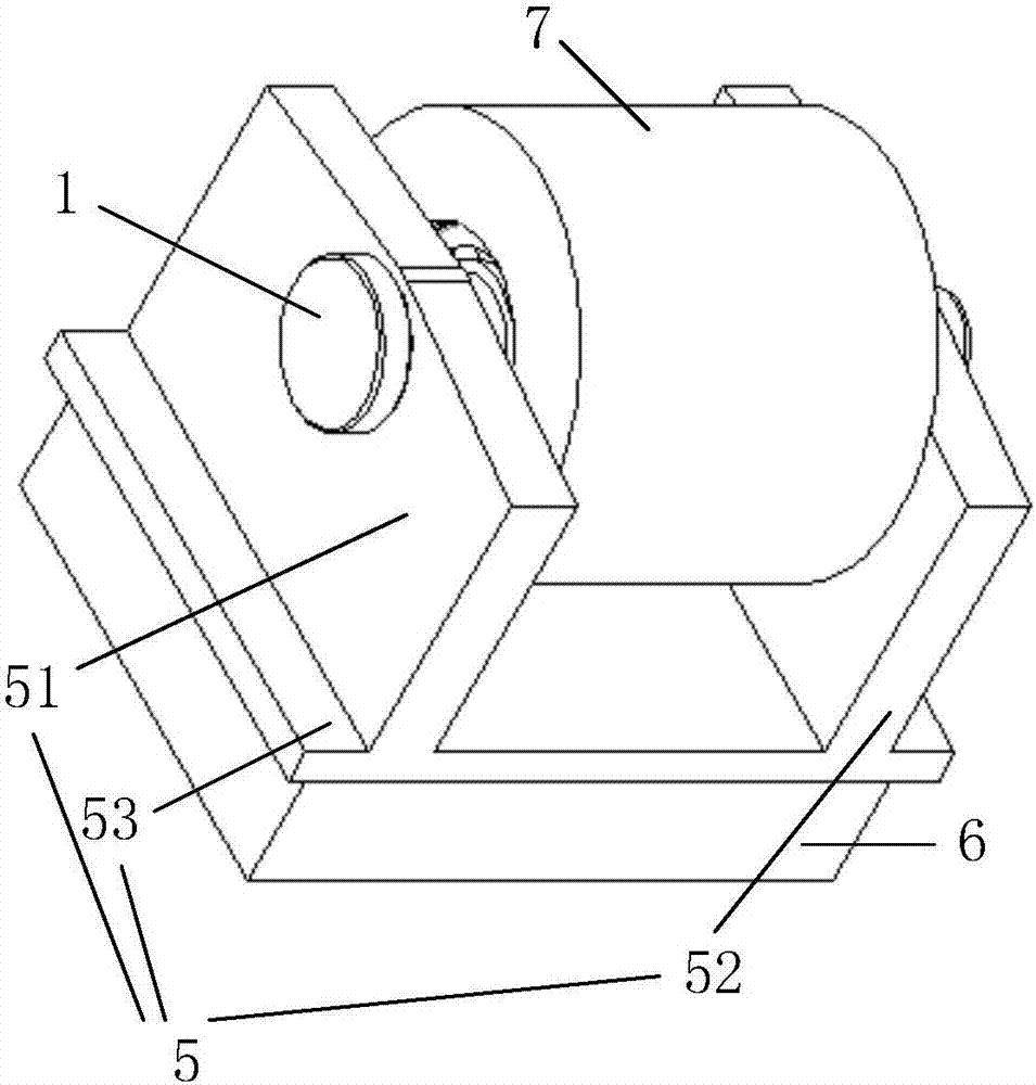 Side bearing and maglev train