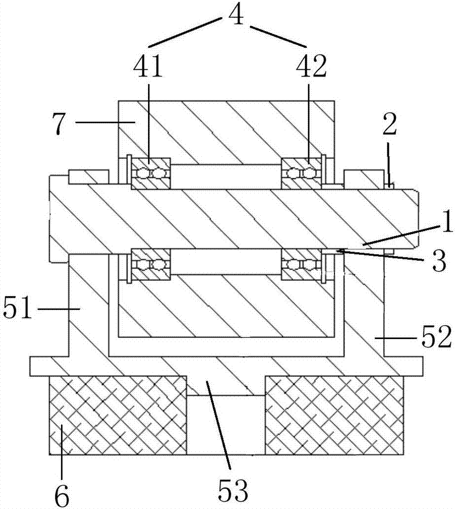 Side bearing and maglev train