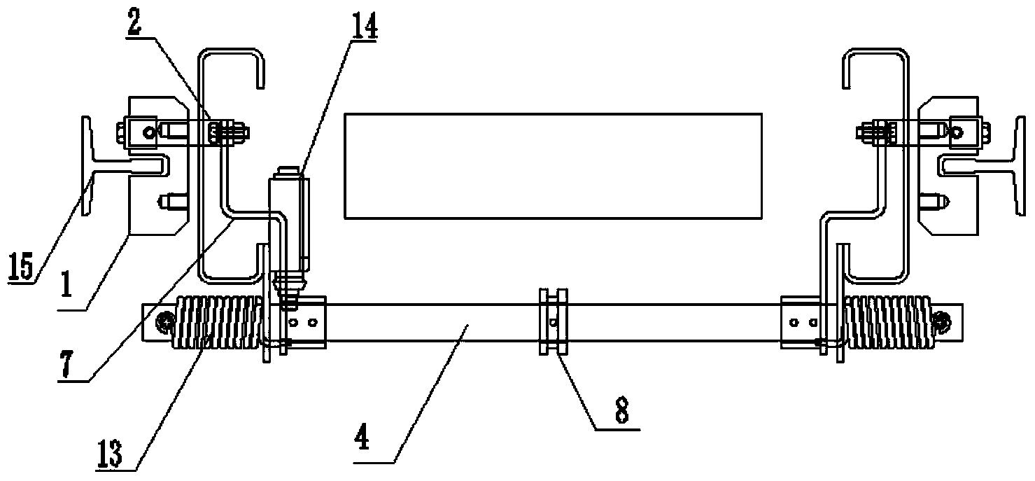 Hydraulic lift car safety protection device