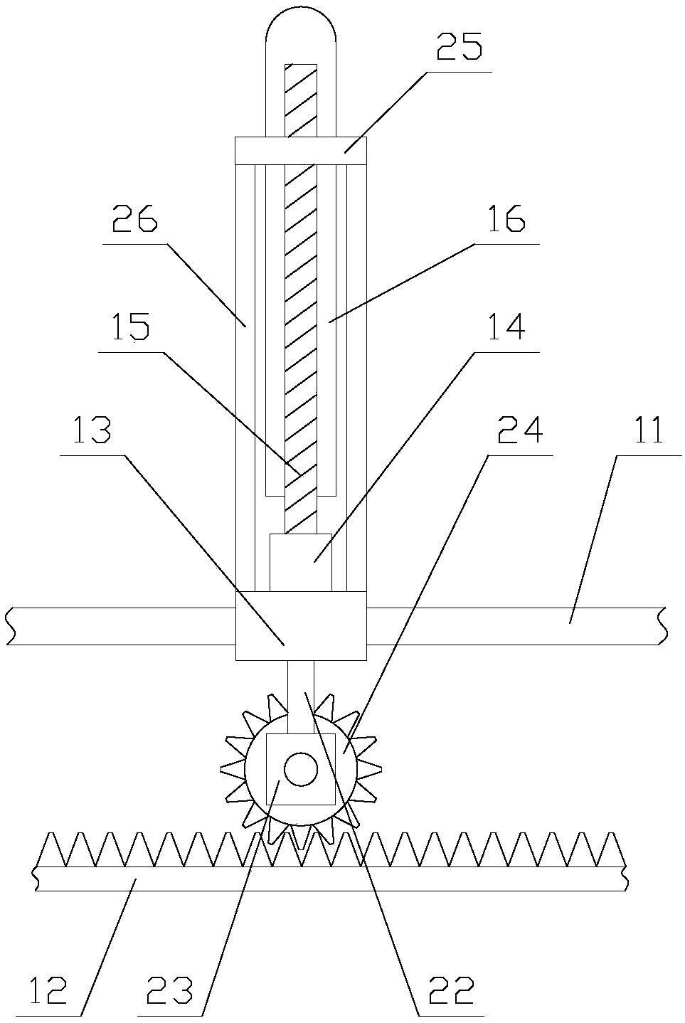 Palm shape identification device based on internet of things and capable of acquiring complete information.