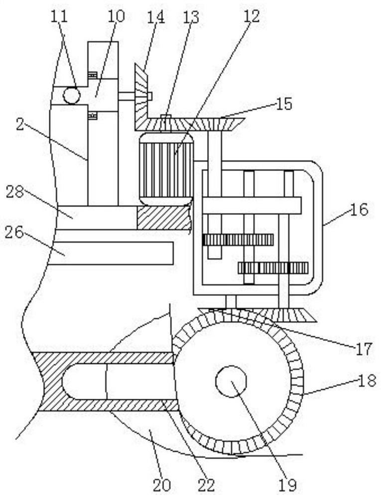 Auxiliary adjustment mechanism for winding and used for line separation device