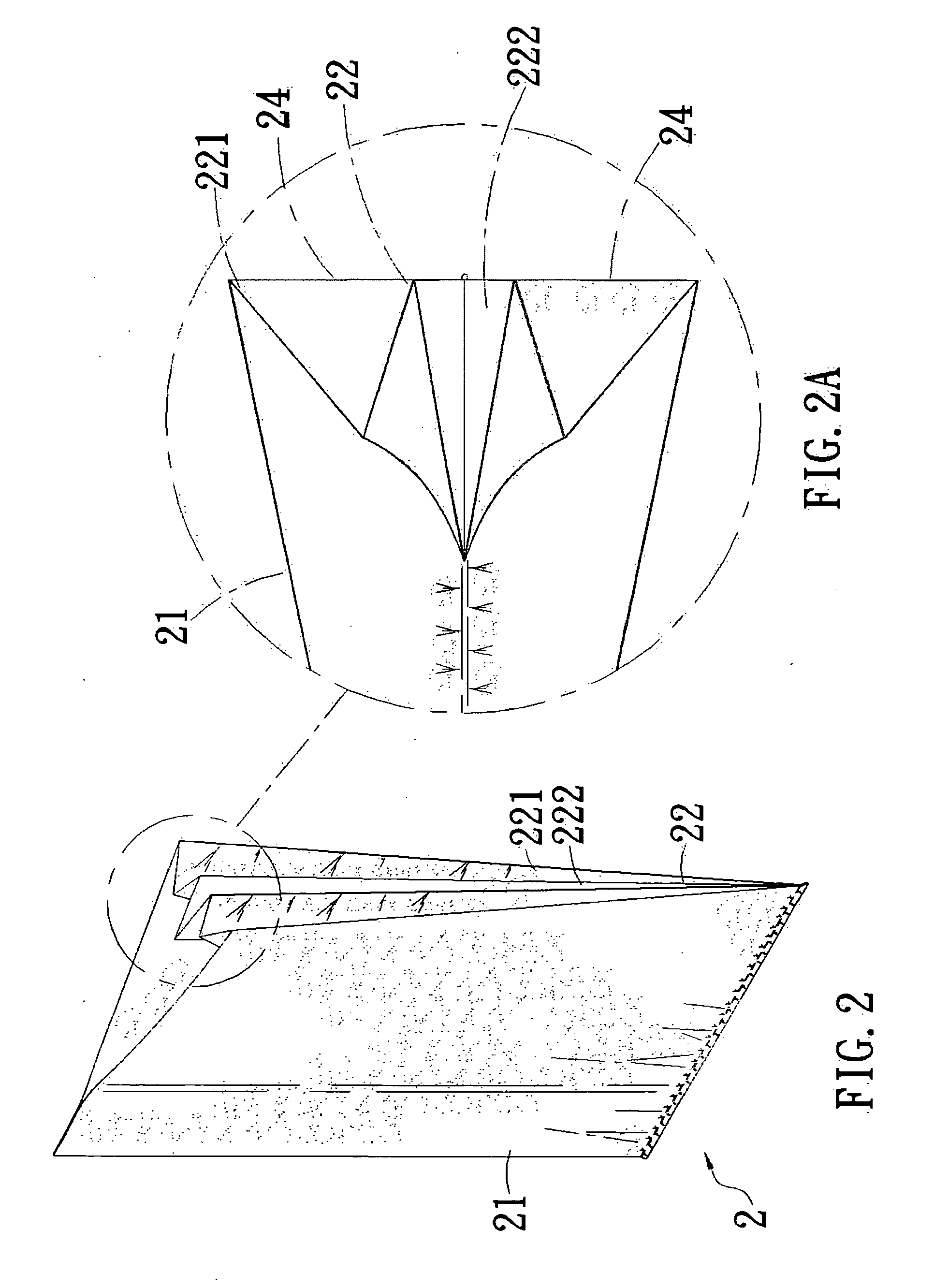 Plastic bag with reinforced sides