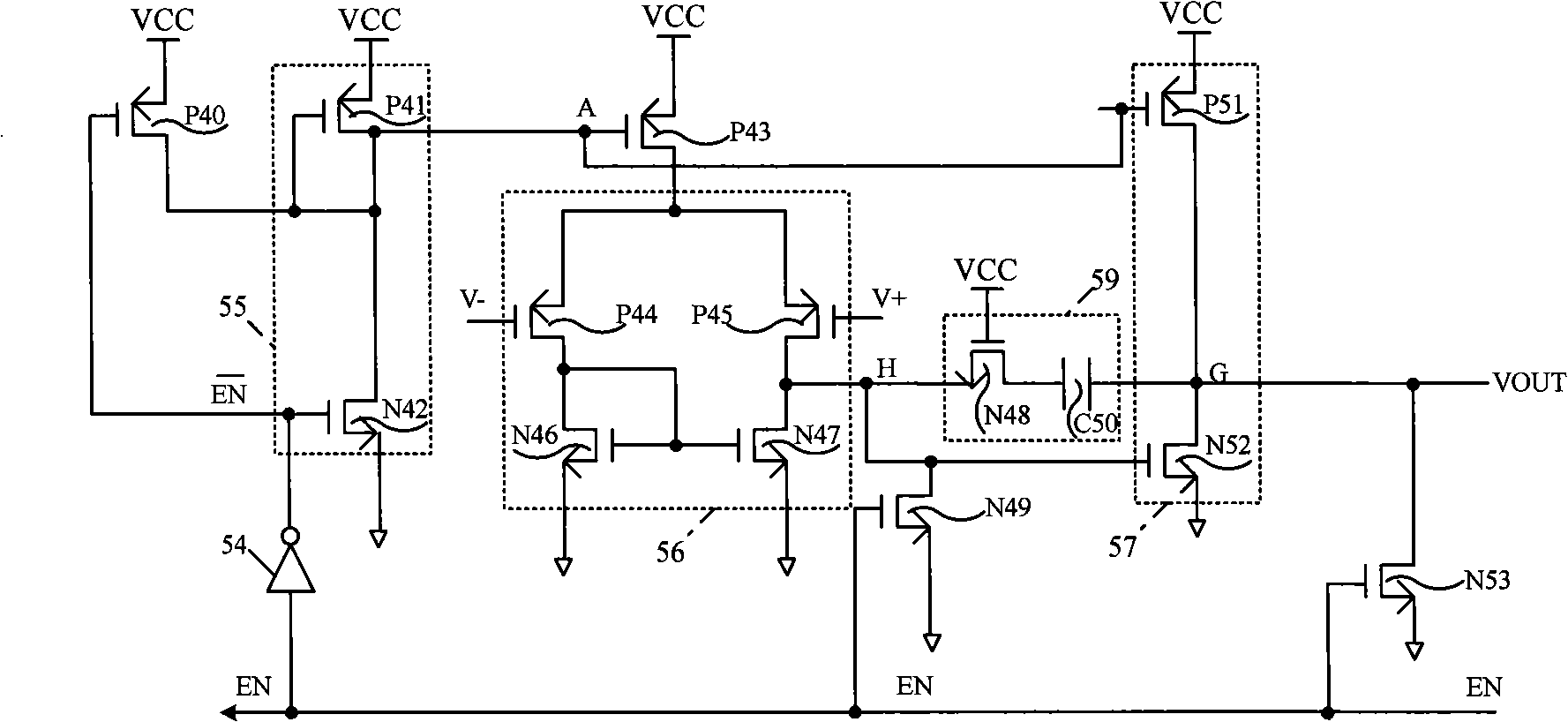 TTL and CMOS compatible input buffer