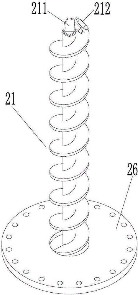 Conveying pipe cleaning device