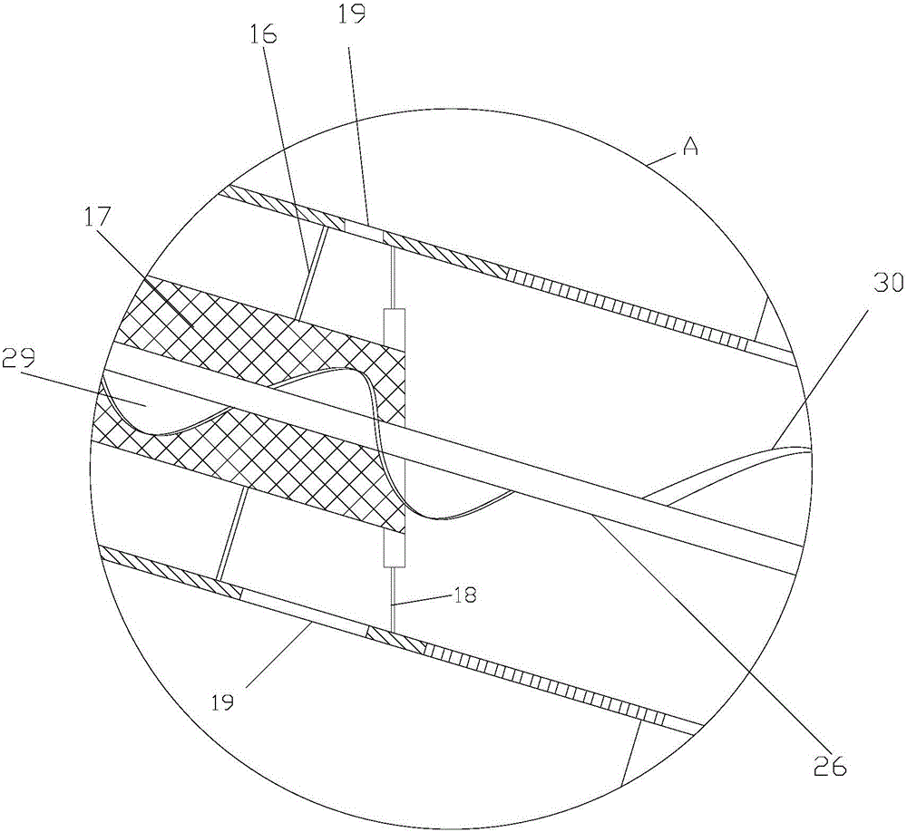 Cooling liquid filtering device for machining