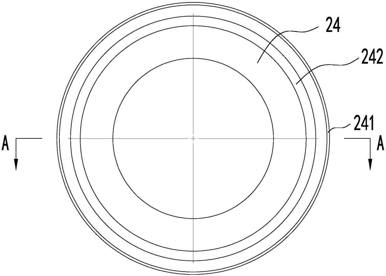 Automatic water-stopping filter element holder