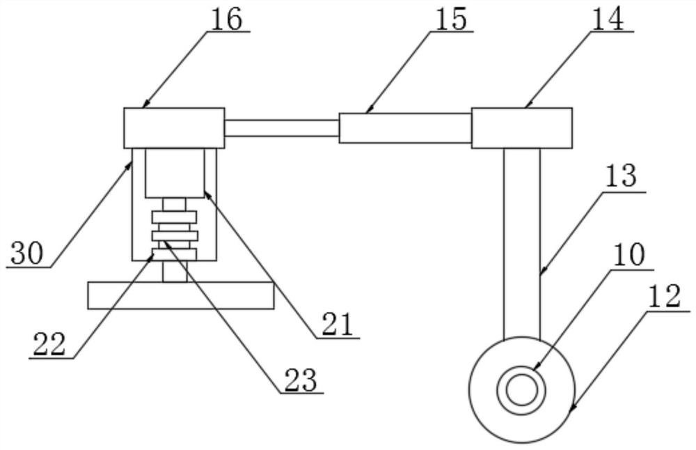 Raw material cutting device for meat food processing