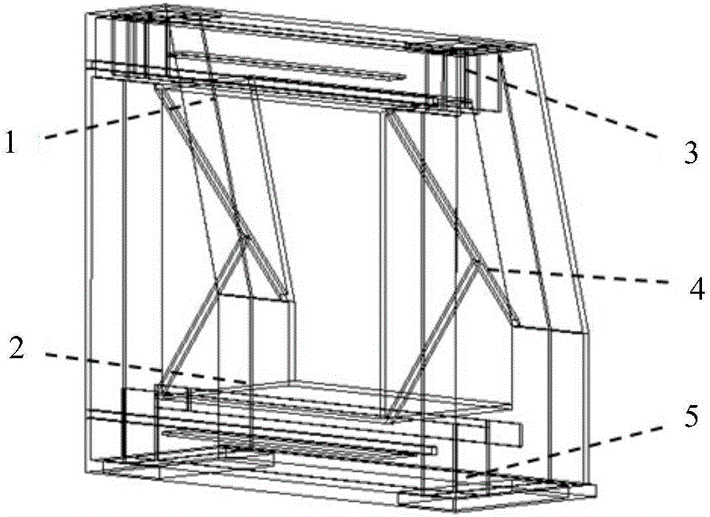 Optimized design method of Gantry-type machine tool stiffness based on segmentation configuration