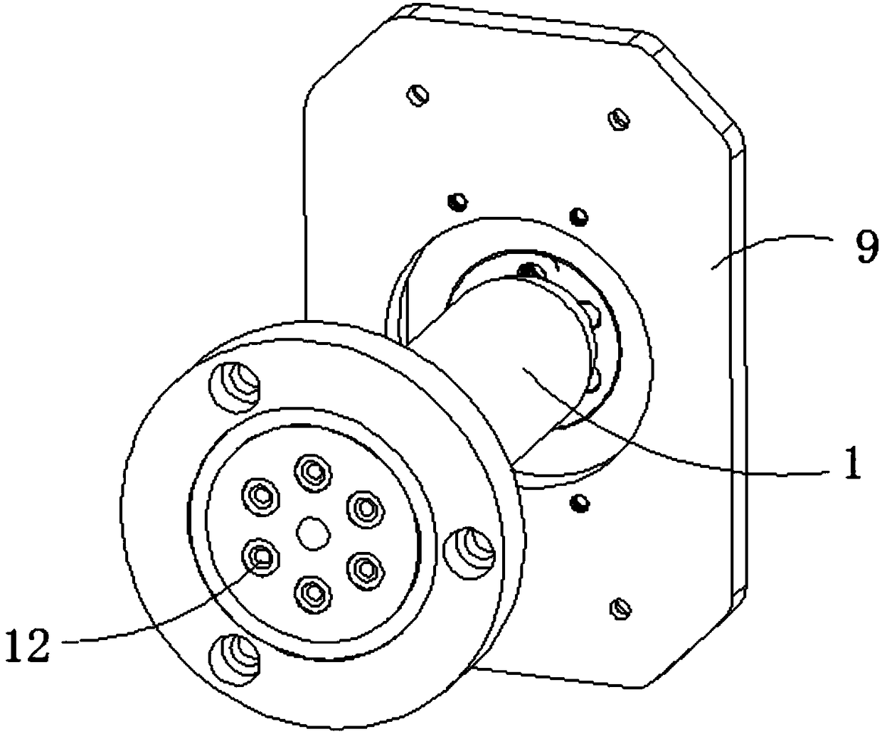 Rotary oil way distributor