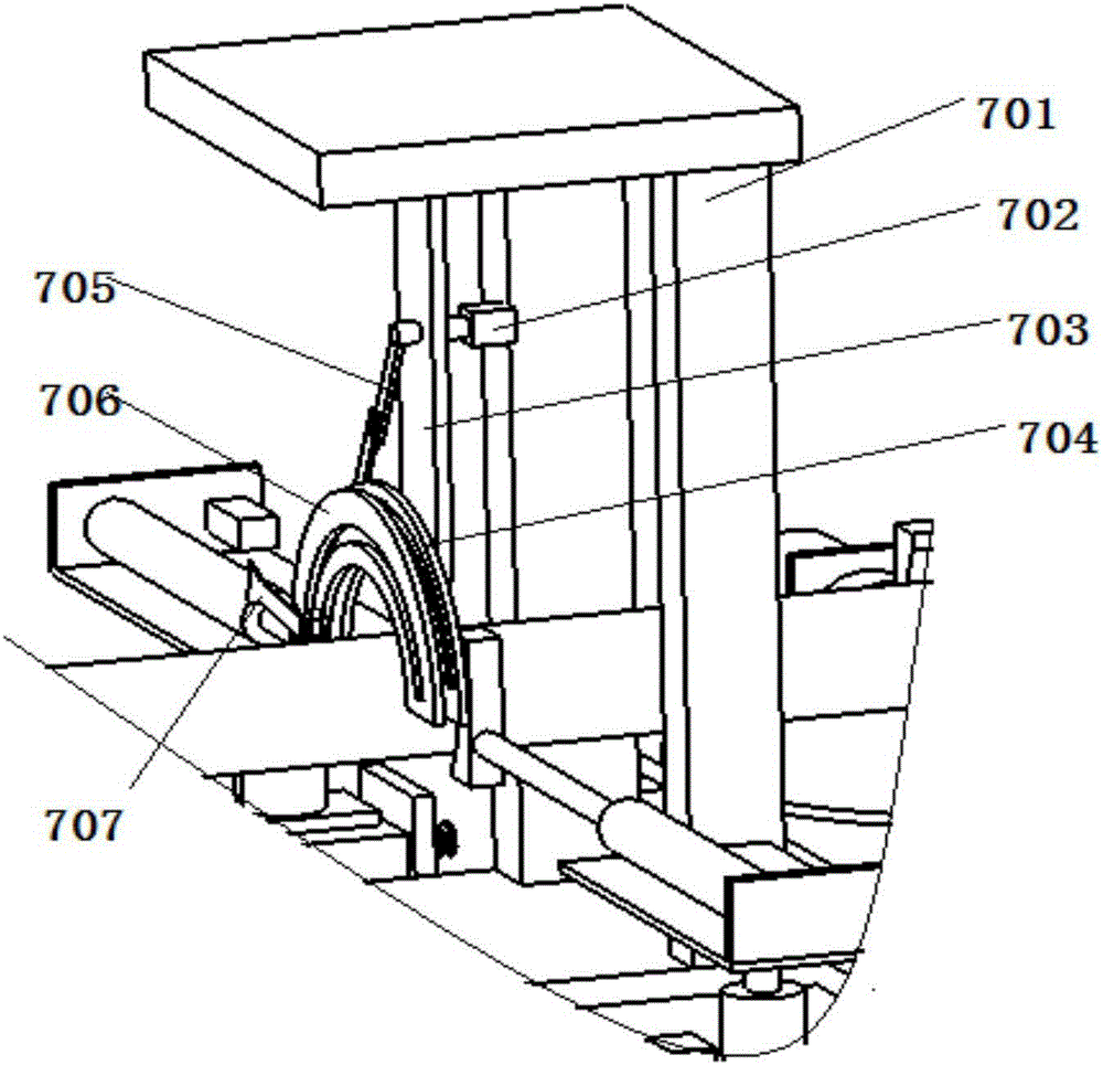 Milling and grinding mechanism for mass production cutting device of equal-length glass tubes