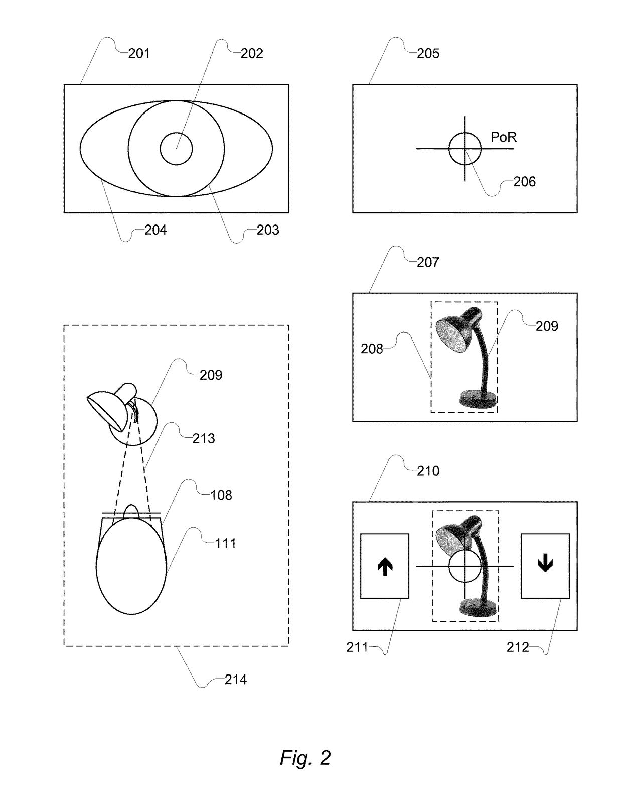 Computer-implemented gaze interaction method and apparatus