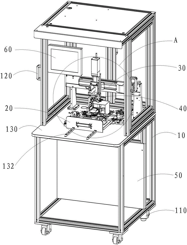 Key-dialing switch testing device and testing method thereof