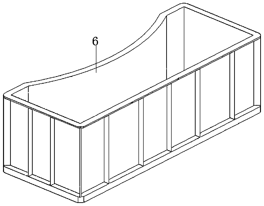 Municipal drainage concrete socket-and-spigot pipe pillow prefabricated plastic mold