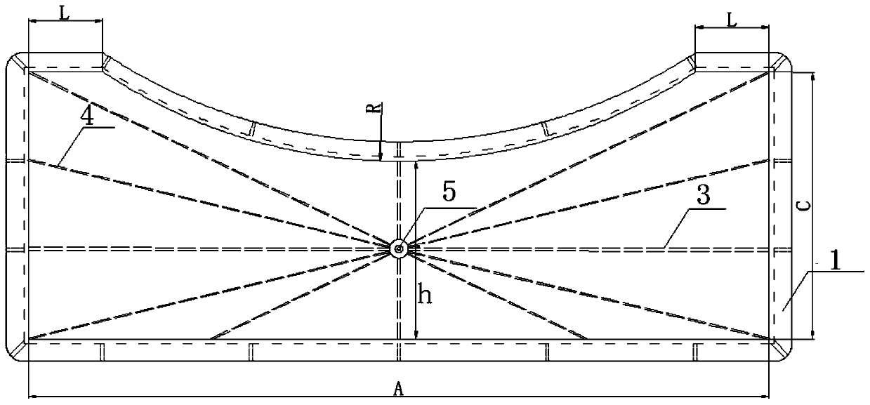 Municipal drainage concrete socket-and-spigot pipe pillow prefabricated plastic mold