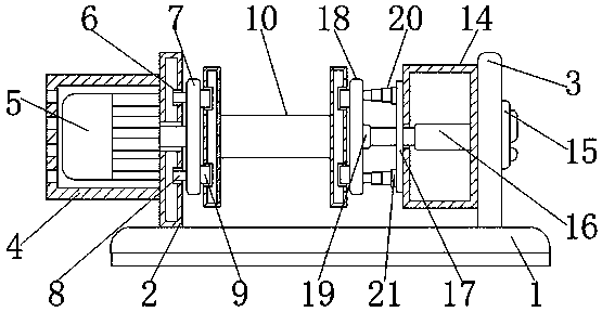 Winding device having automatic winding function and used for cable production