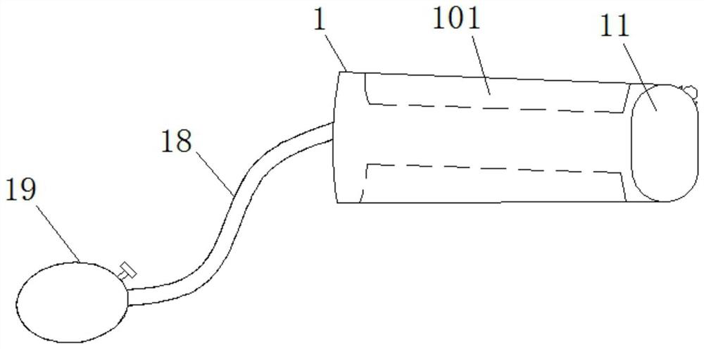 Portable buccal medical oral cavity detection device