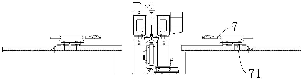 Positioning device of welding pressure frame splicing board