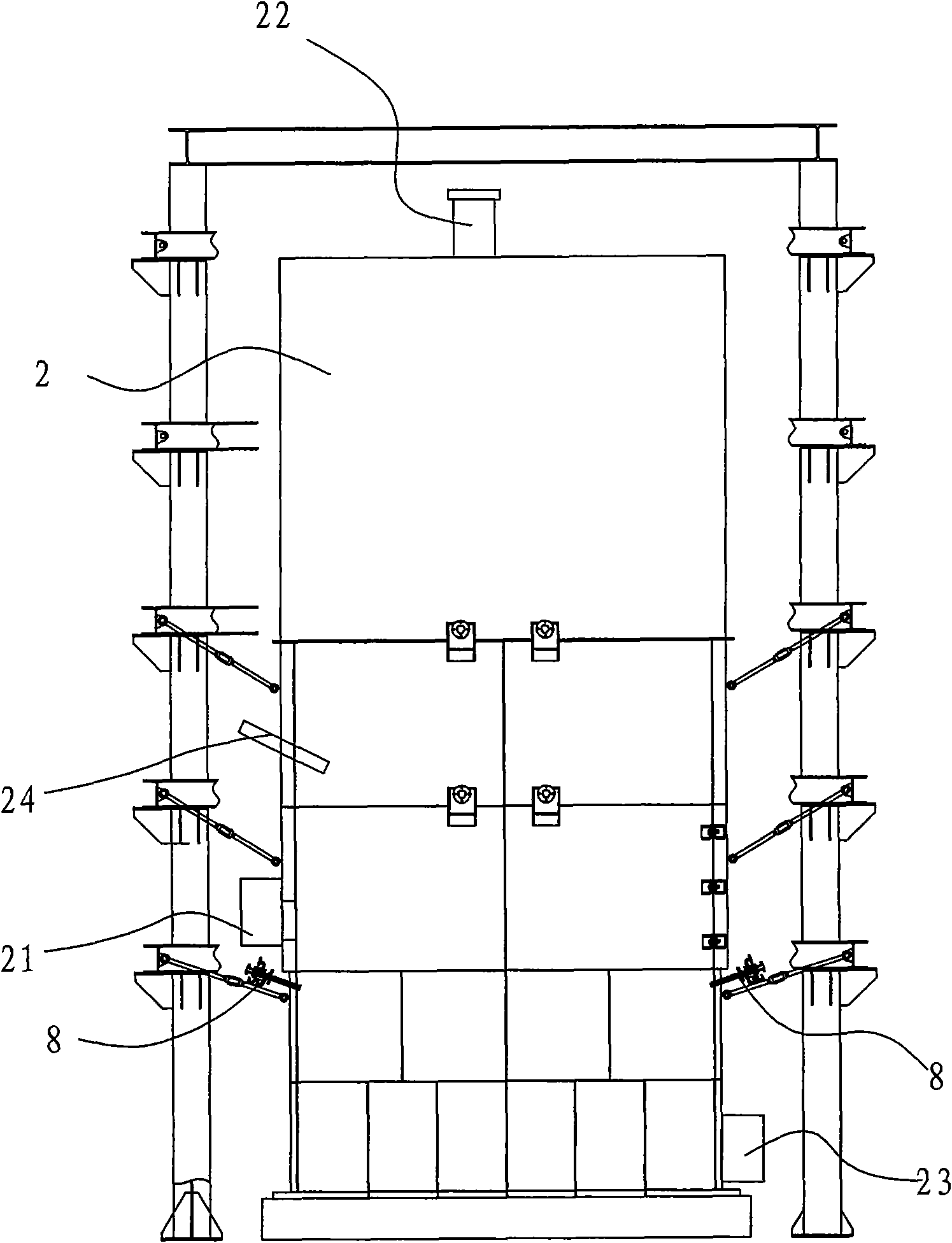 Process for recovering valuable metal from residues containing zinc