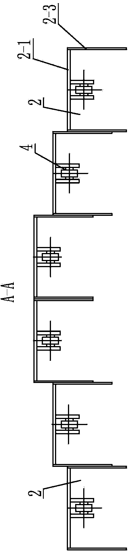 Snow scraping device with function of road surface profiling