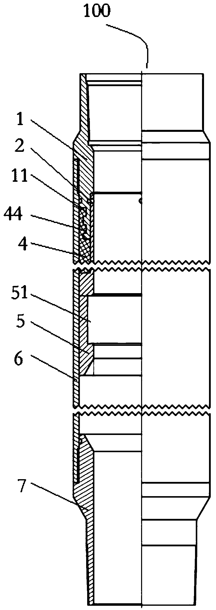 Packer, setting tool and integrated method of well drilling and well completion