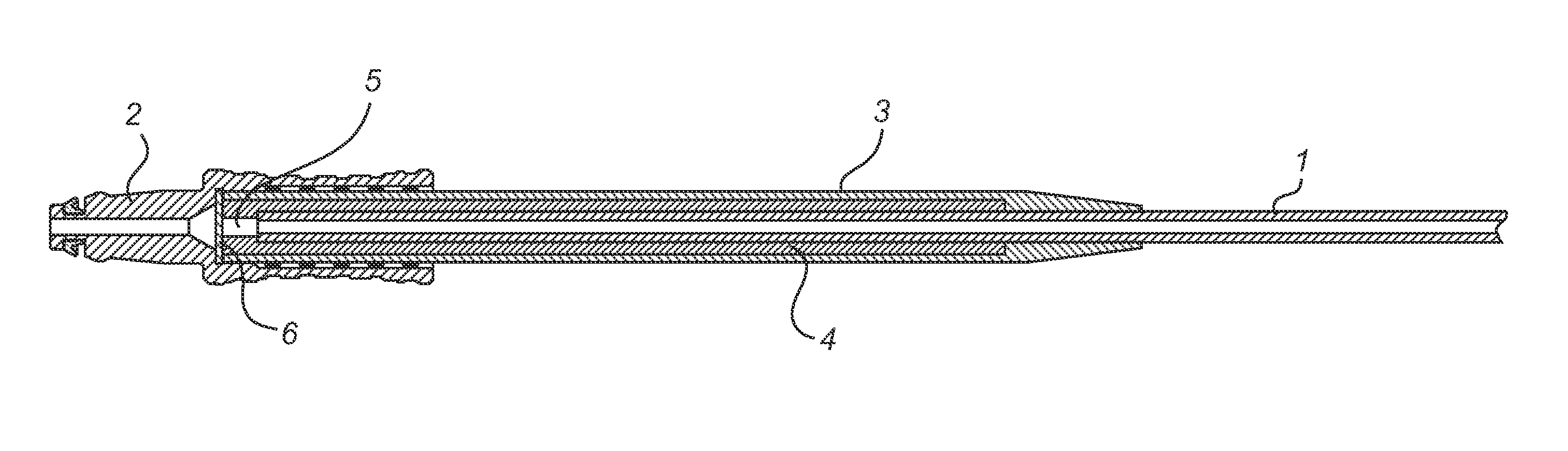 Gas sampling line