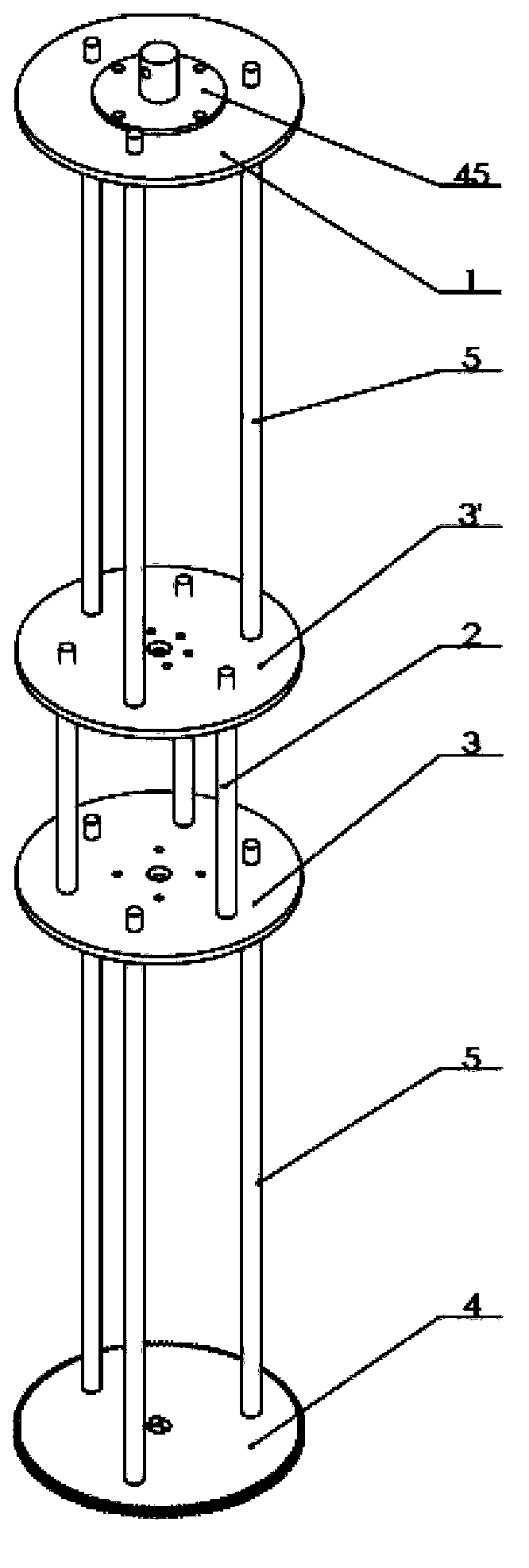 Deep well rescuing device