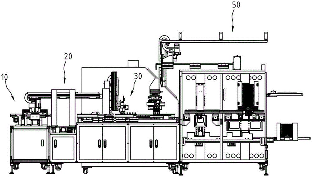 PCB (Printed Circuit Board) connection sheet dividing machine provided with jig returning lifting platform