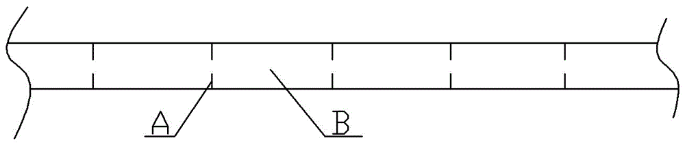 Machining process for flow spoiler bands