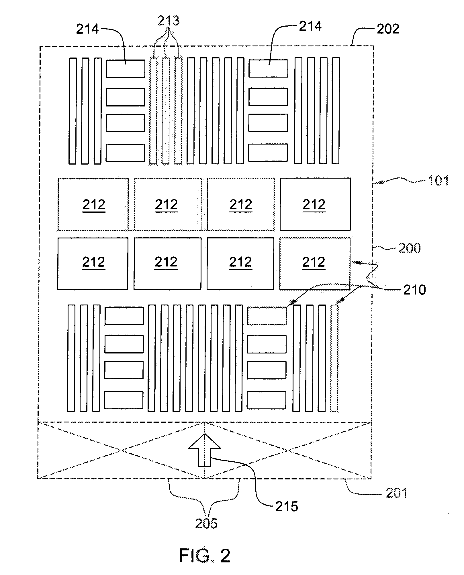 Electromechanical assembly controlled by sensed voltage