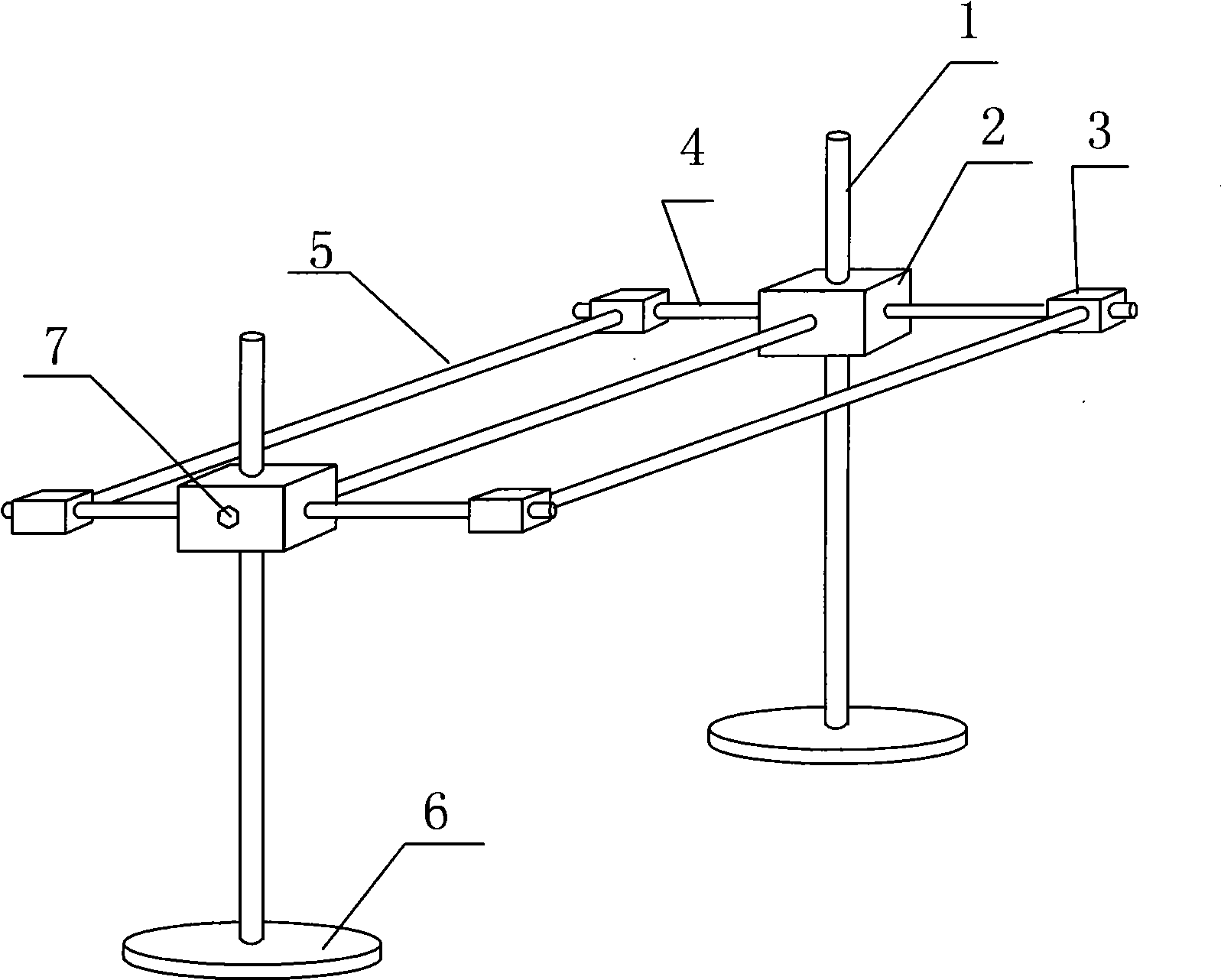 Unreeling device special for embedded silk thread