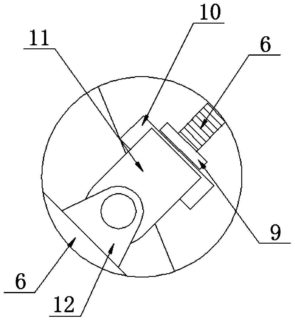 Rotary single-lens oblique photography mechanism for aircraft