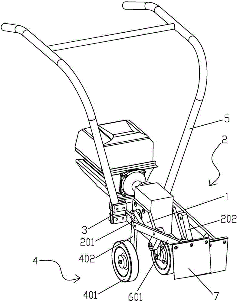 Portable multifunctional farming machine